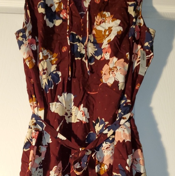 Old Navy XXL Maroon No Sleeves Short Dress NWT - Picture 5 of 6
